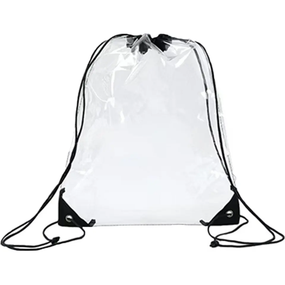 Clear Drawstring Carry Bag 2