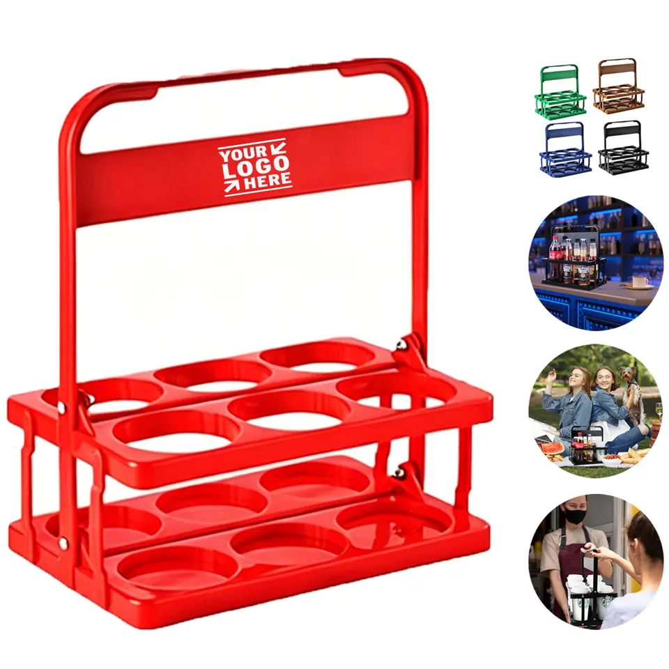 Collapsible Beverage Bottle Carrier