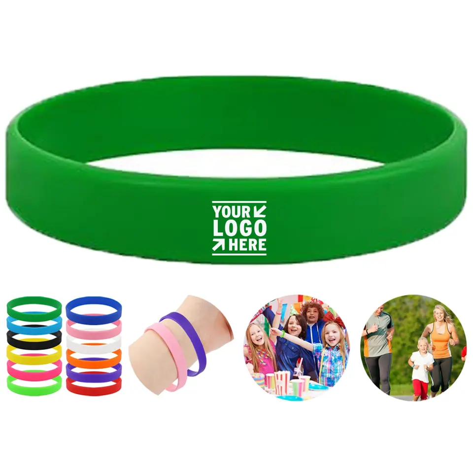 Vibrant Silicone Comfort Wristband