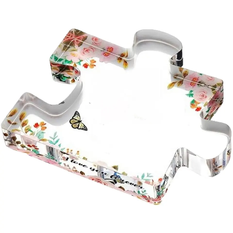Customizable Acrylic Puzzle Keepsake 2