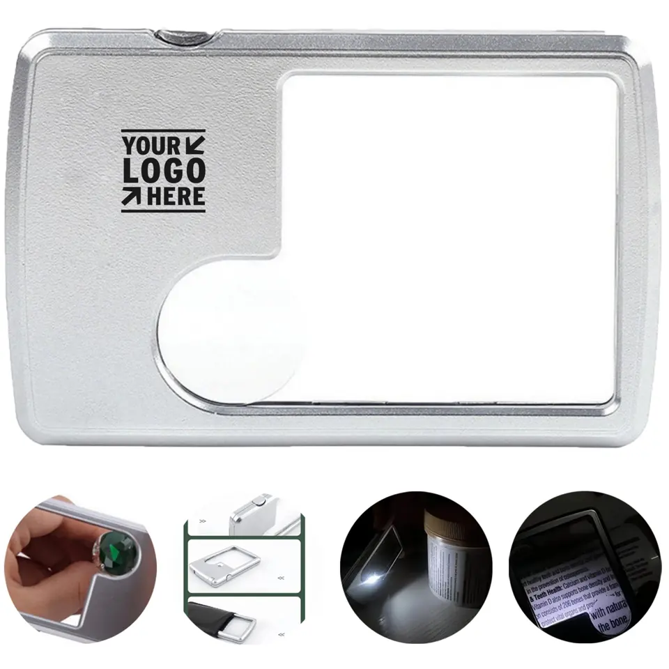 Compact LED Handheld Magnifier