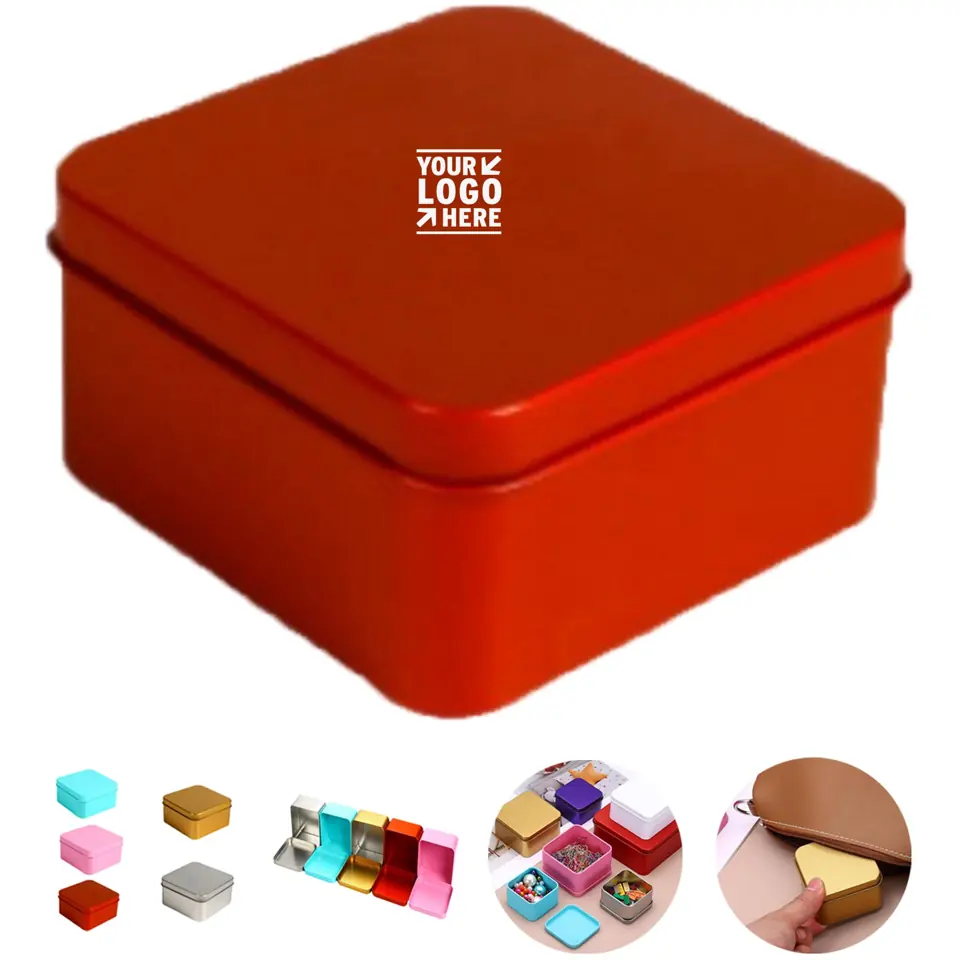 Elegant Metal Storage Container