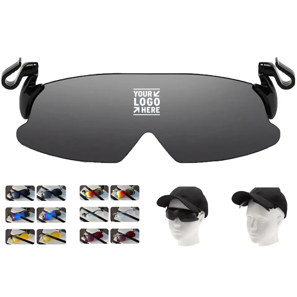 Outdoor Clip-On Polarized Adjustable Sunglass Lenses