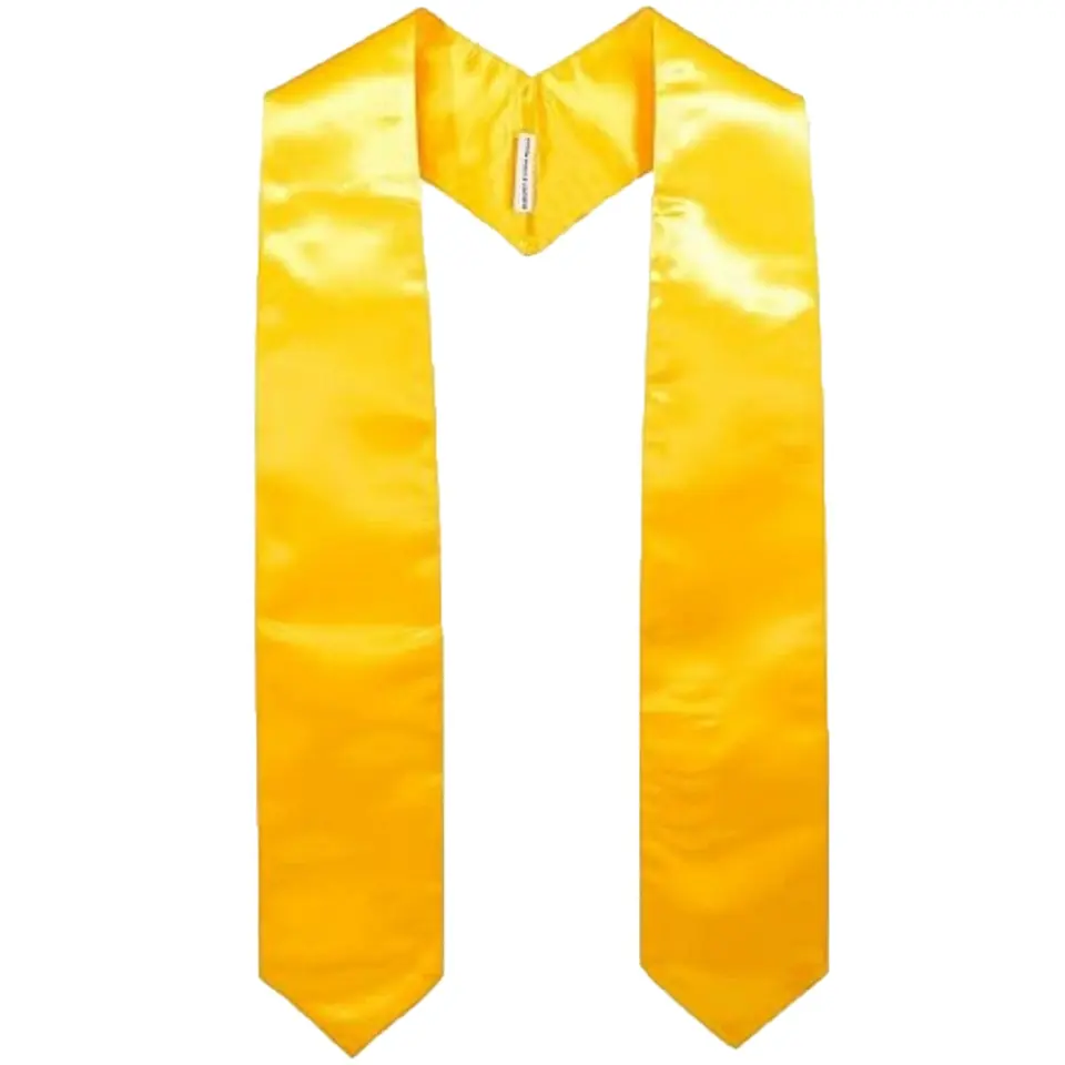 Elegant Graduation Satin Stole 2