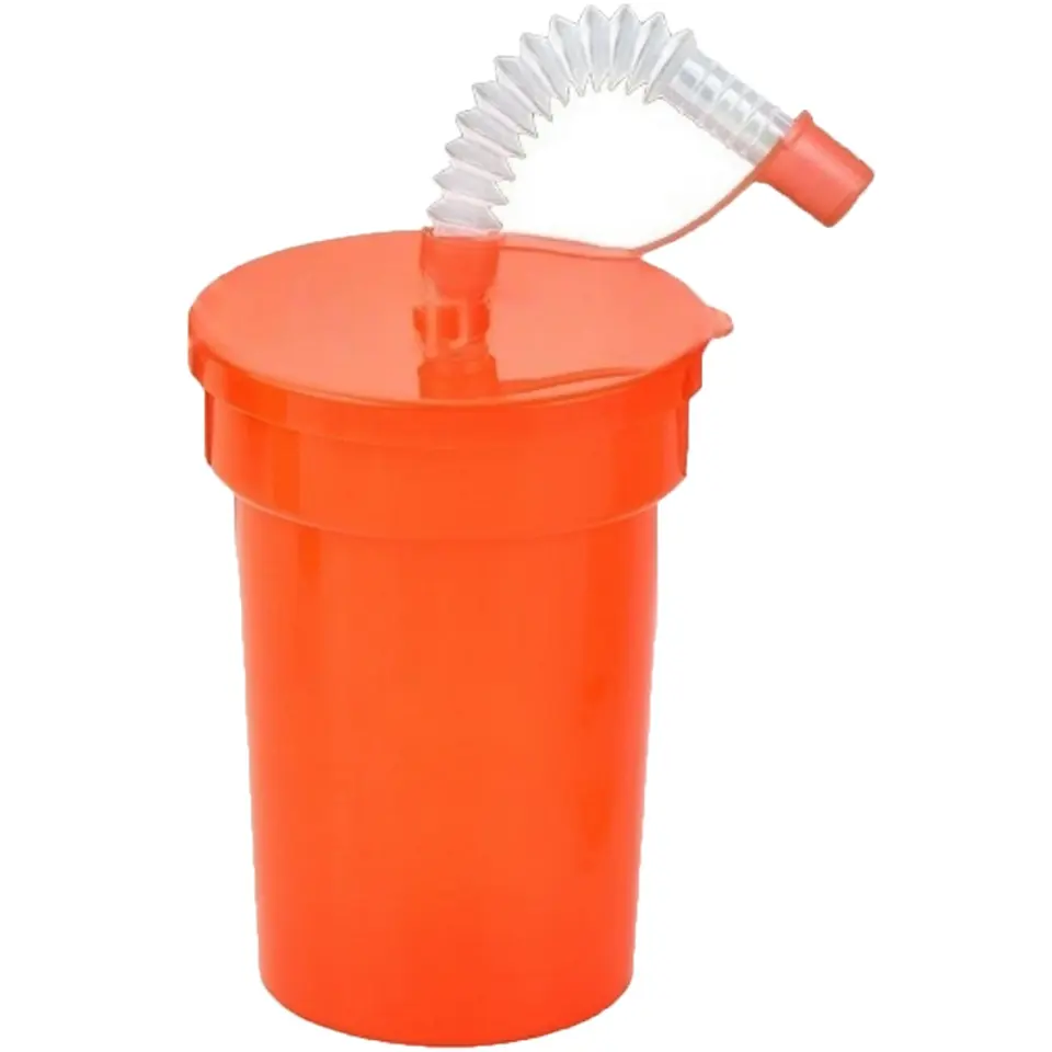 Colorful Spiral Straw Beverage Cup 2