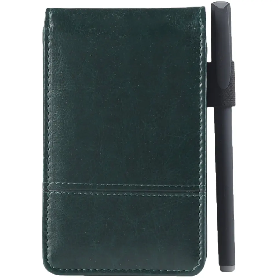 Leather Compact Organizer with Calculator 2