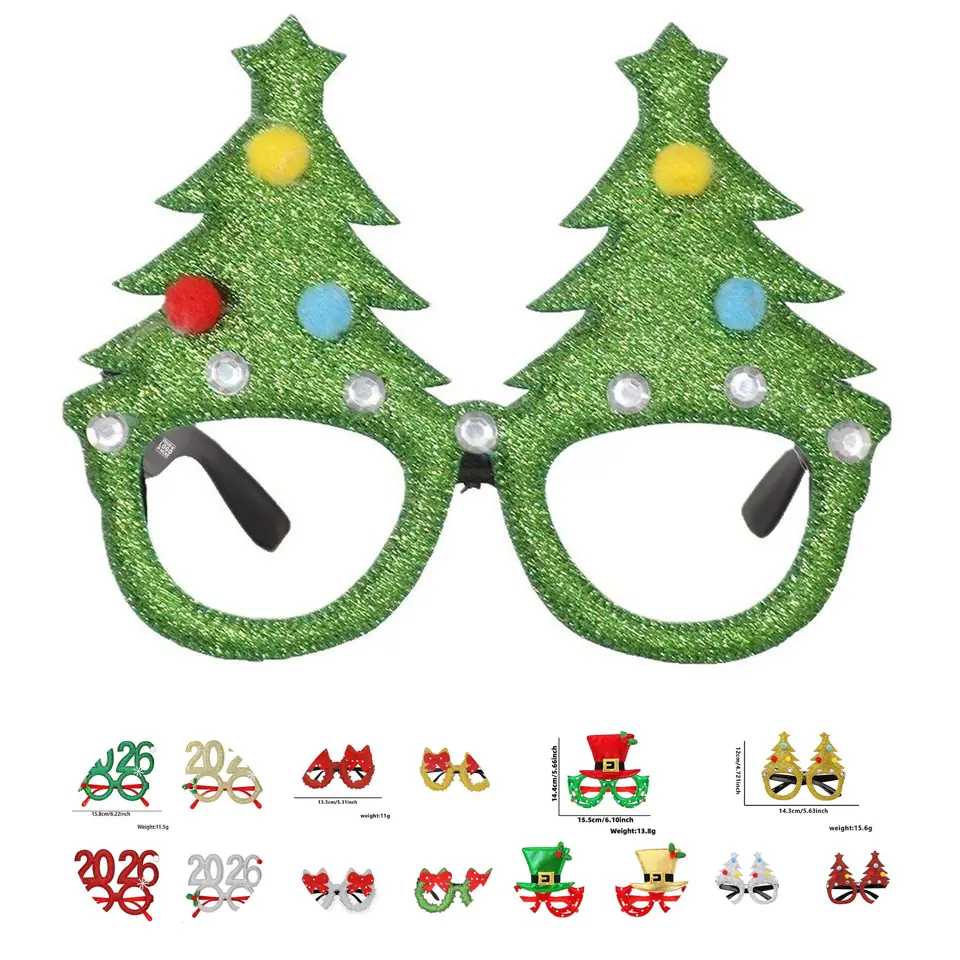 Festive Holiday Spectacle Frames