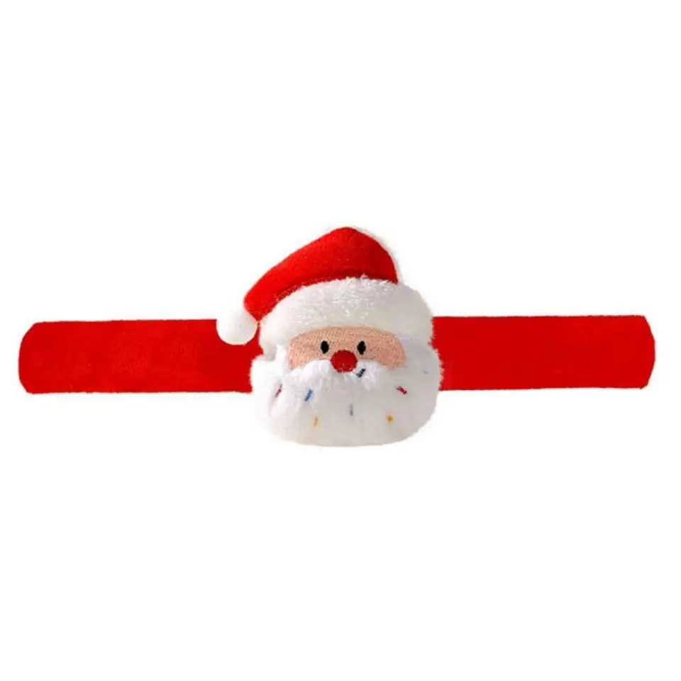 Festive Plush Cartoon Wristband 2
