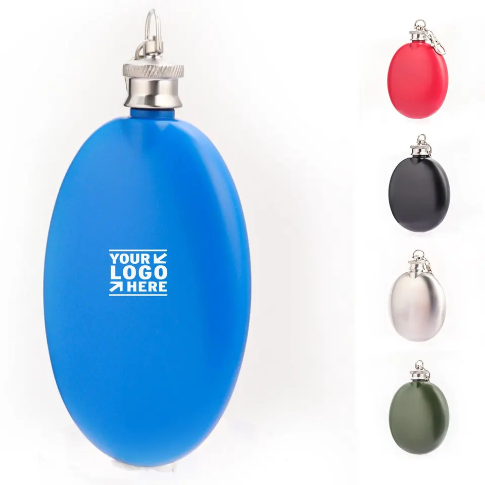 Compact Stainless Steel Travel Flask