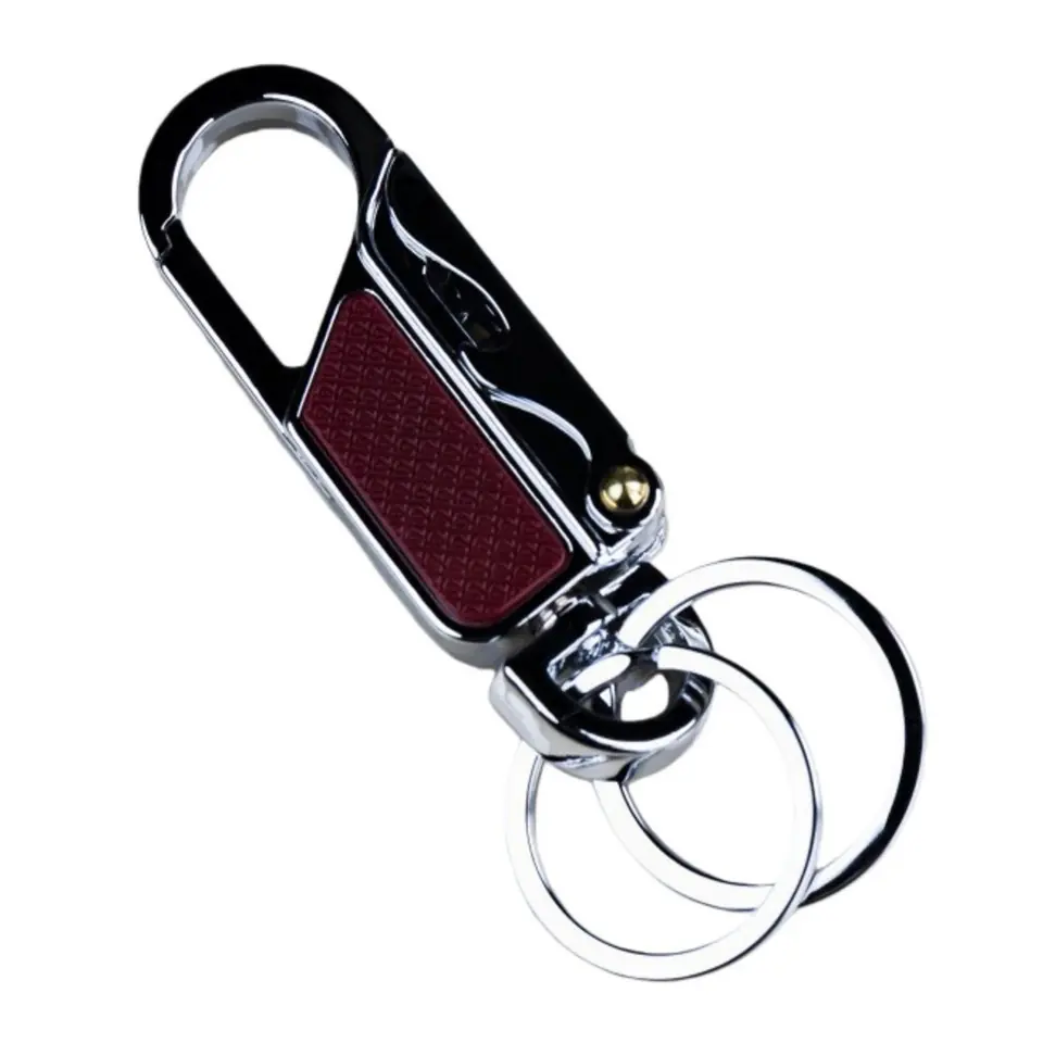 Versatile Dual-Ring Keychain Bottle Opener 2