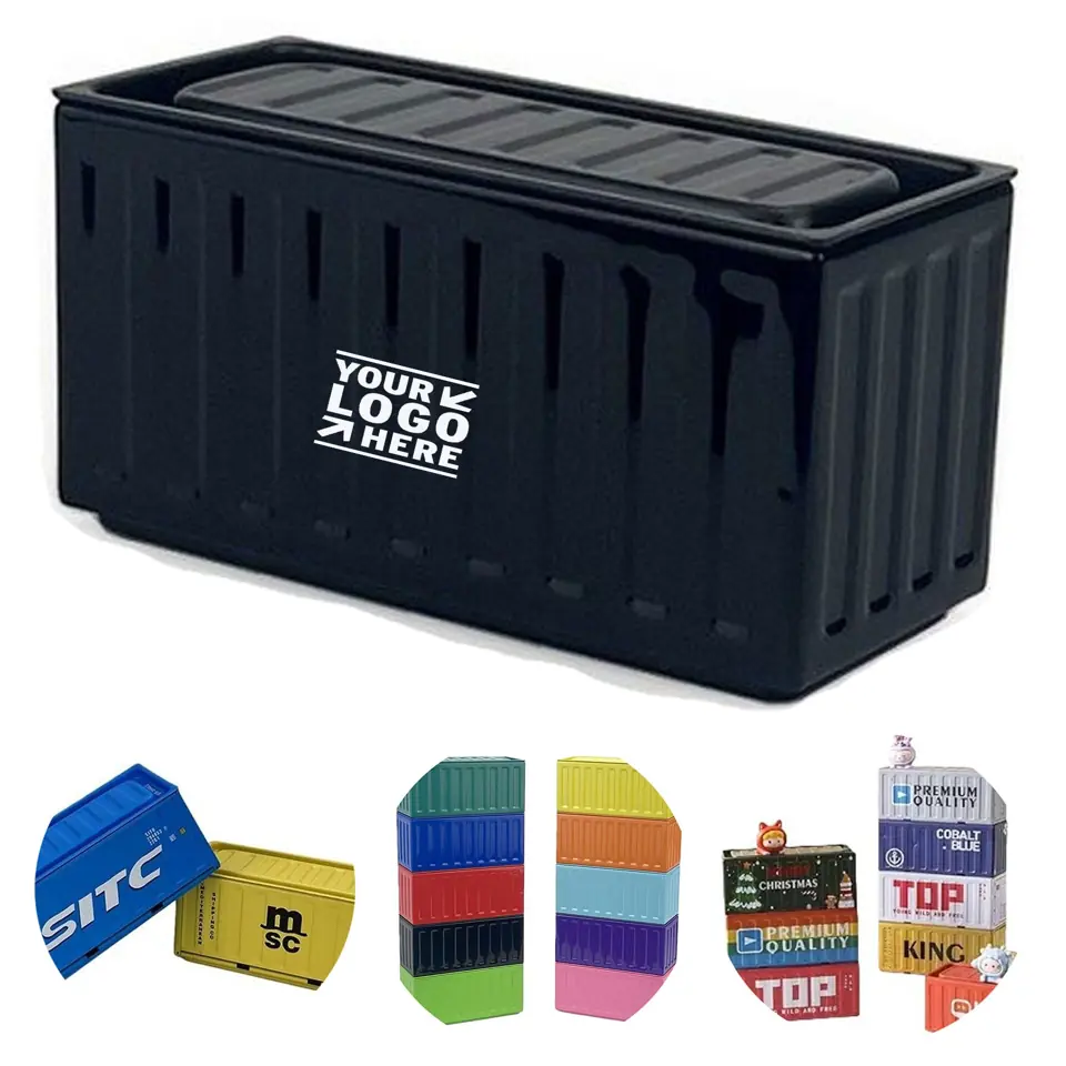 Compact Metallic Storage Box
