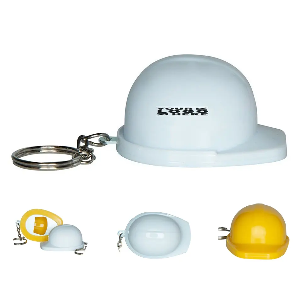 Construction-Themed Bottle Opener Keychain