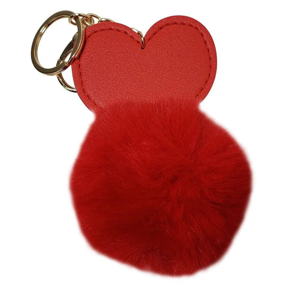 Cozy Heart Keychain 2