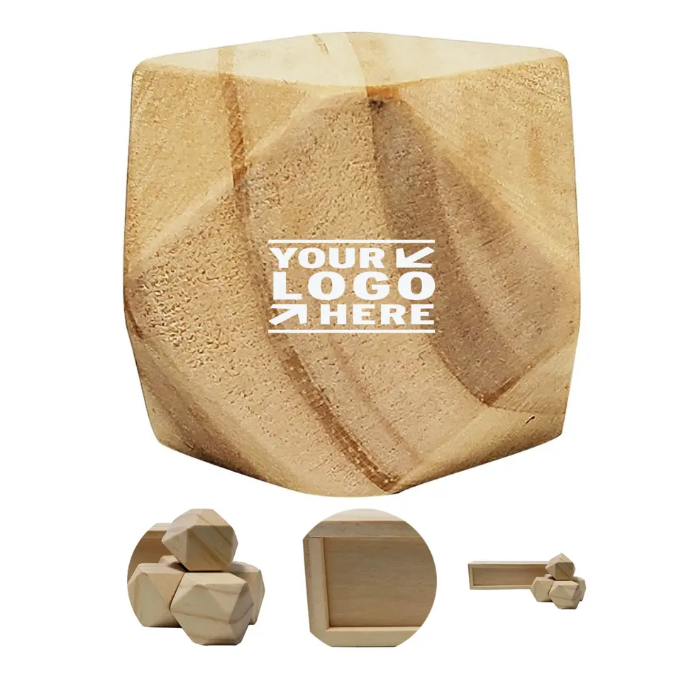 Natural Wood Stacking Blocks