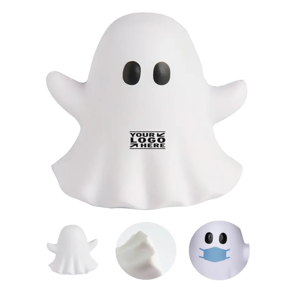 Ghost Emoji Stress Relief Toy