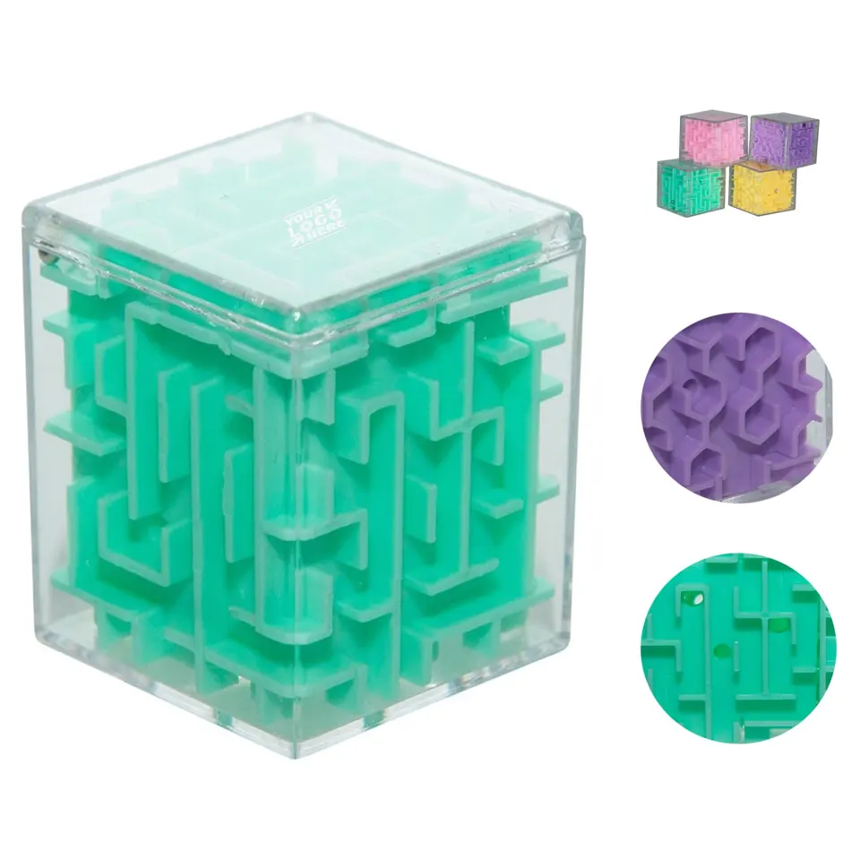 Clear Cube Brain Teaser