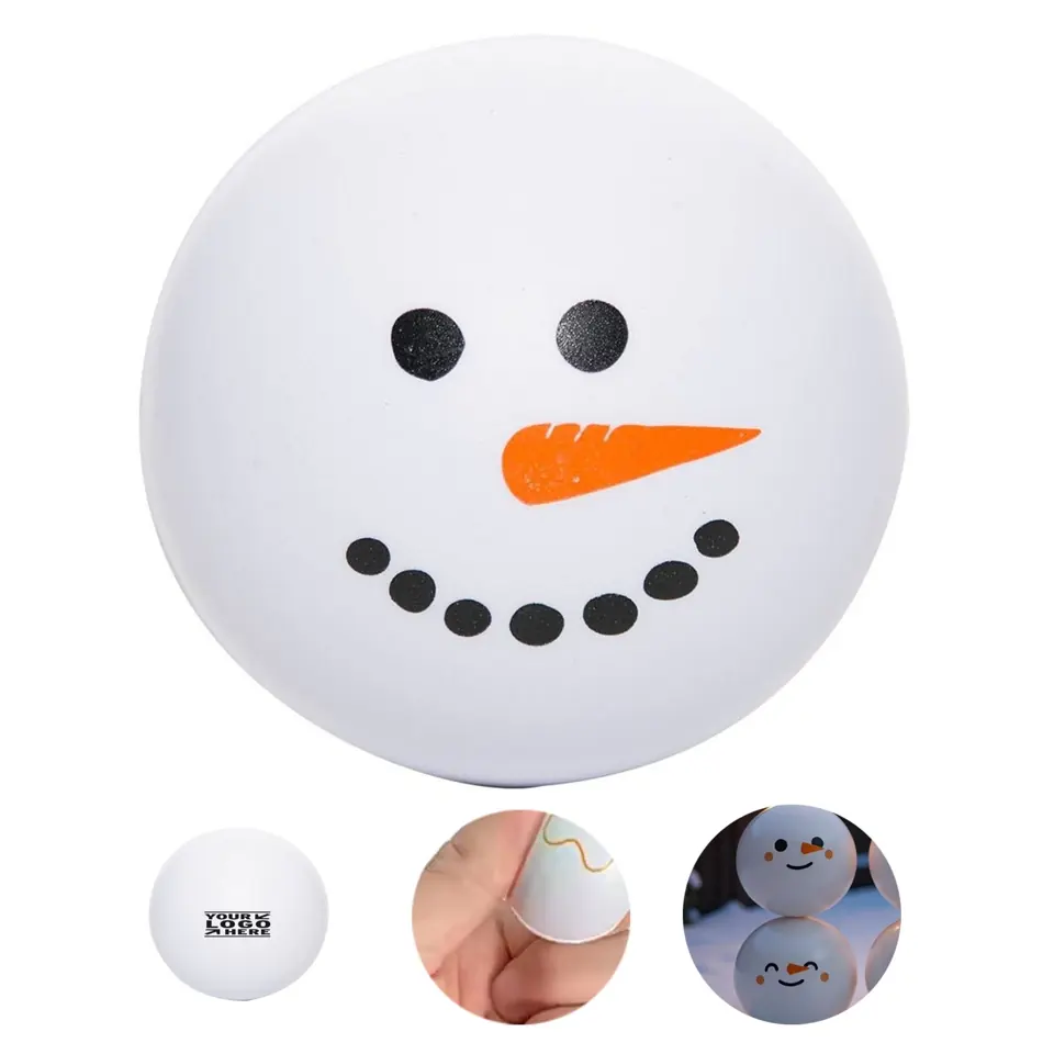 Festive Snowman Stress Relief Ball