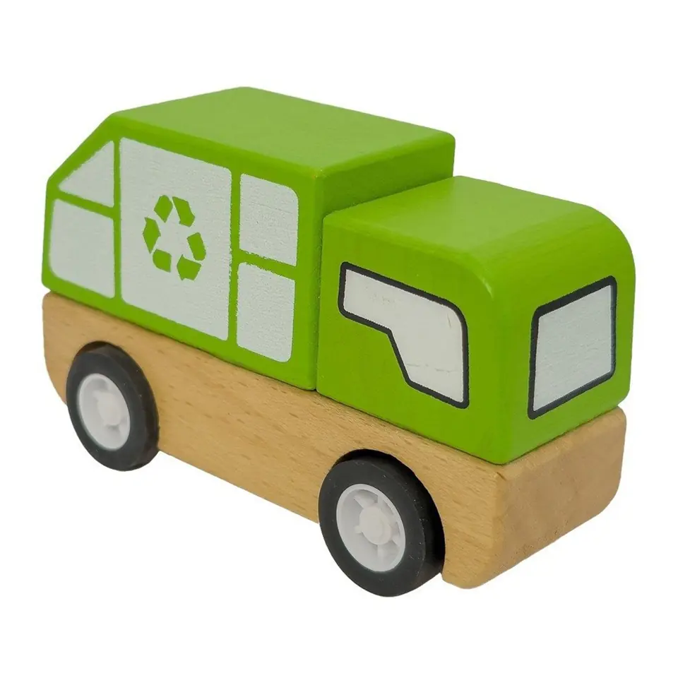 Eco-Friendly Wooden Toy Truck 2