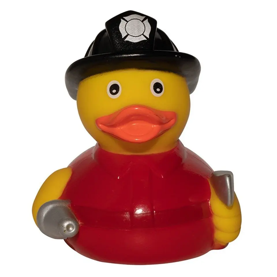 Firefighter Duck Toy 2
