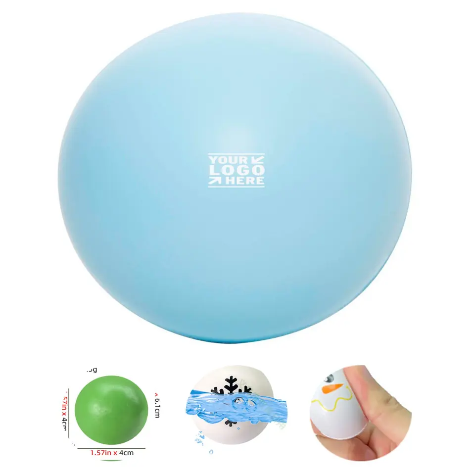 Festive Snowflake Stress Ball