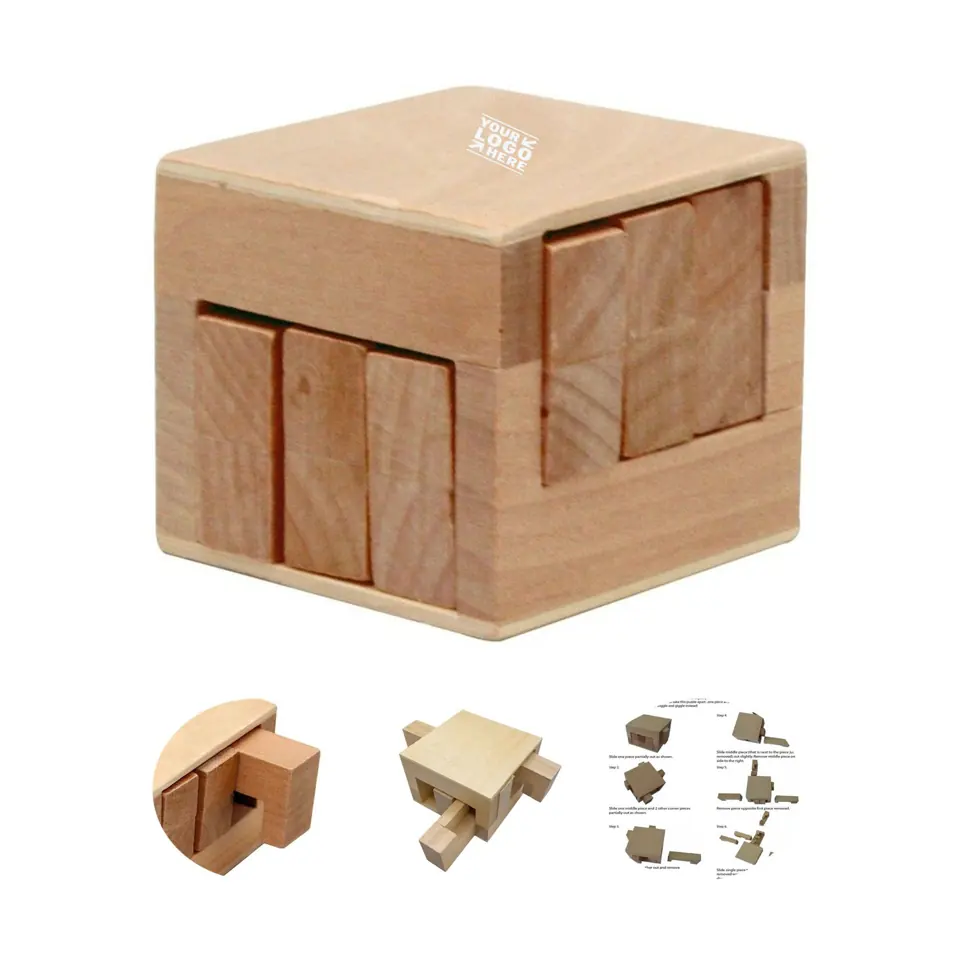 Wooden Sliding Block Puzzle