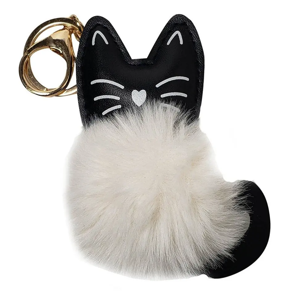 Feline Plush Keychain 2