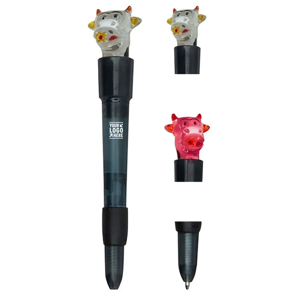 Glowing Bovine Writing Instrument