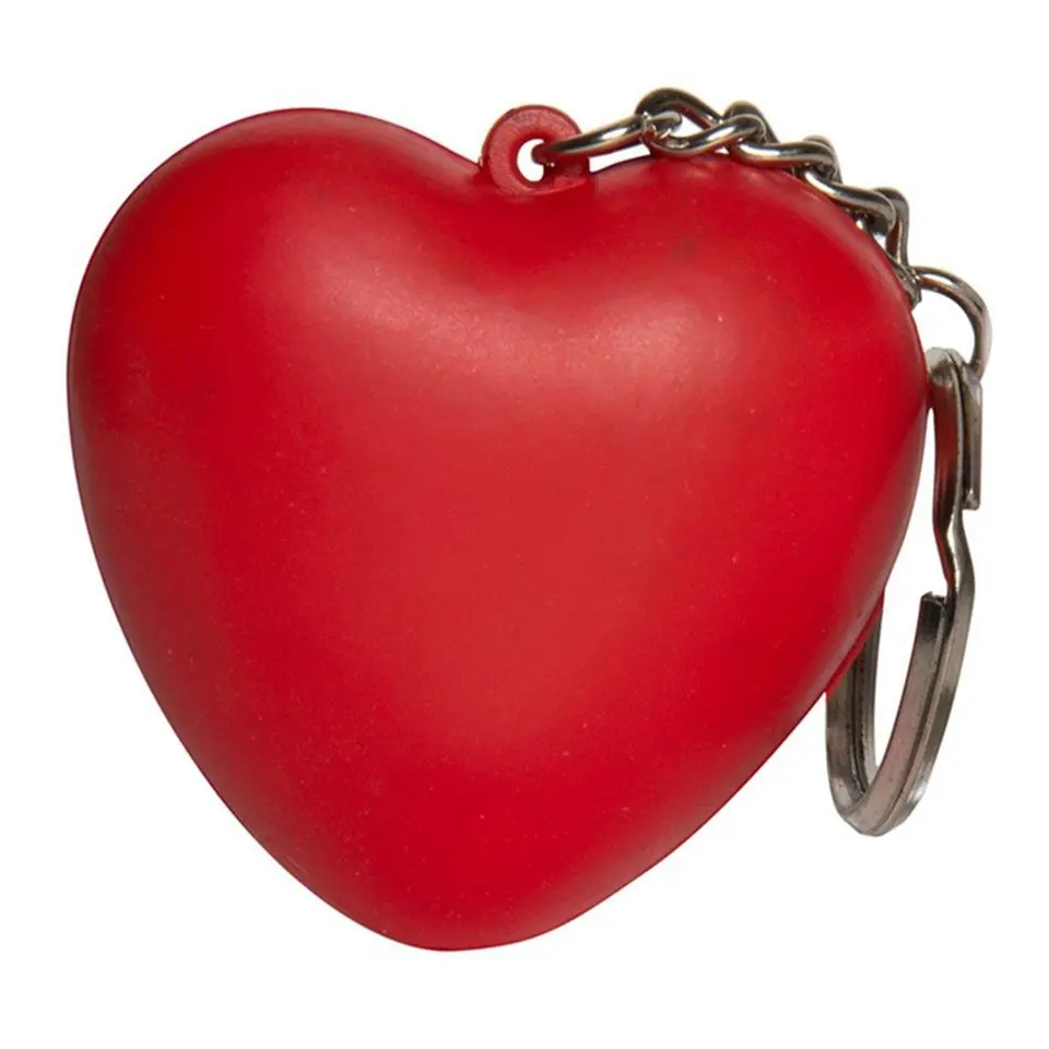Heart-Shaped Stress Relief Keychain 2