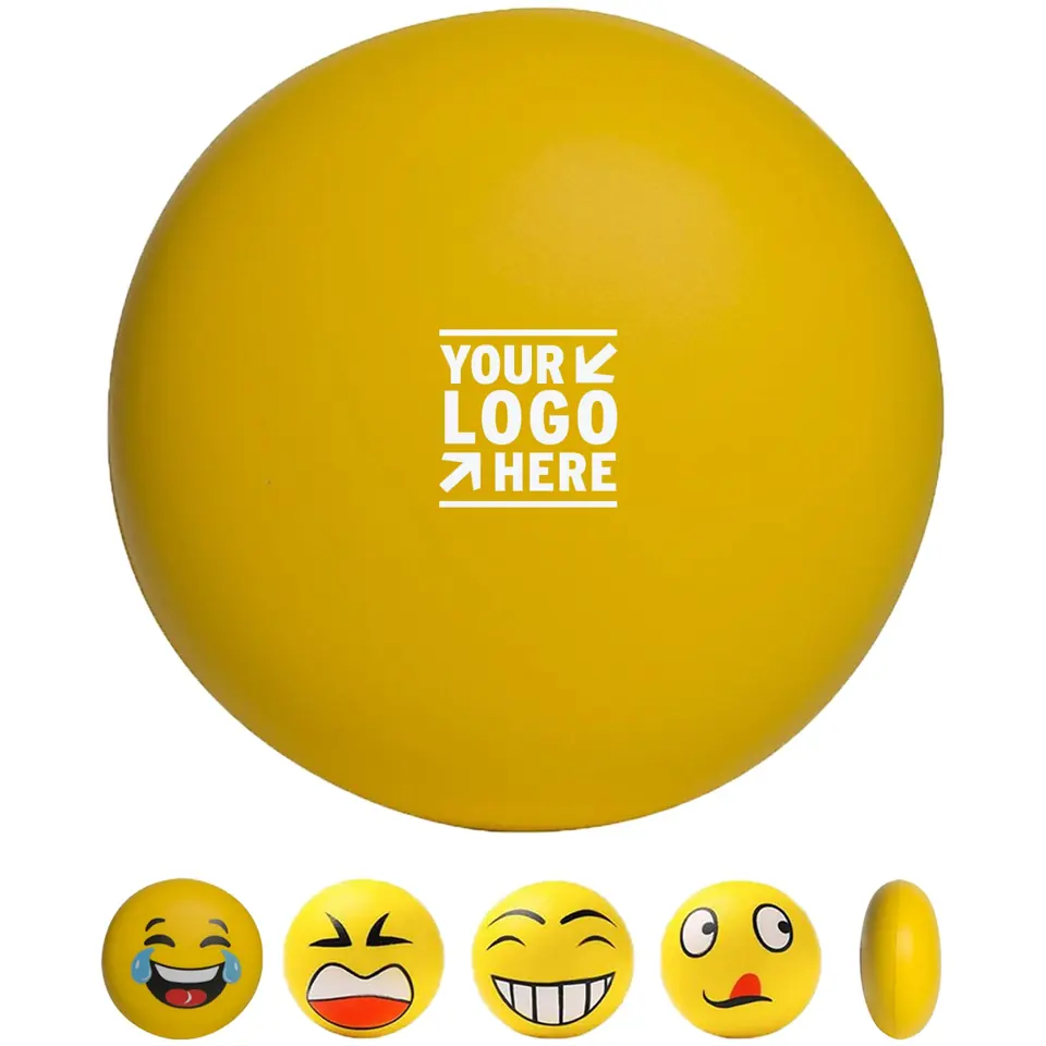 Joyful Emoji Squishy Stress Toy