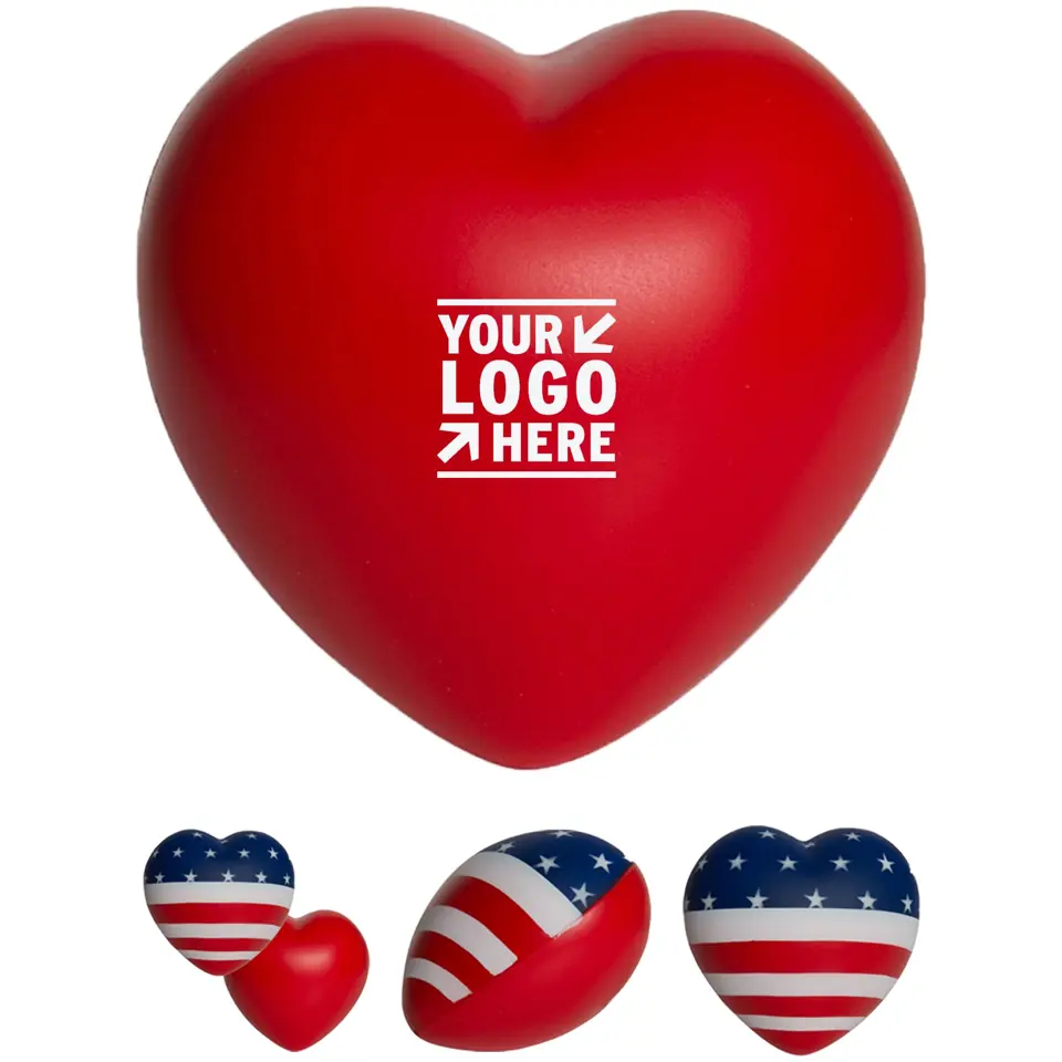 Patriotic Heart Stress Reliever