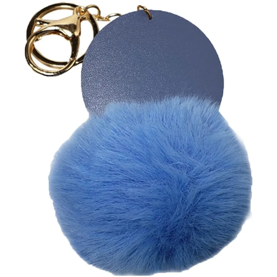 Soft Round Keychain Charm 2