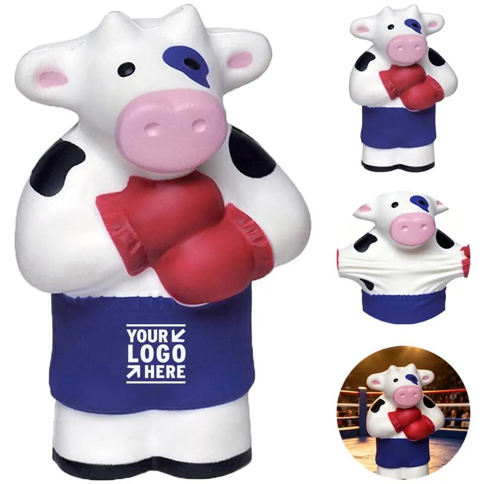 Boxing Cow Stress Relief Toy
