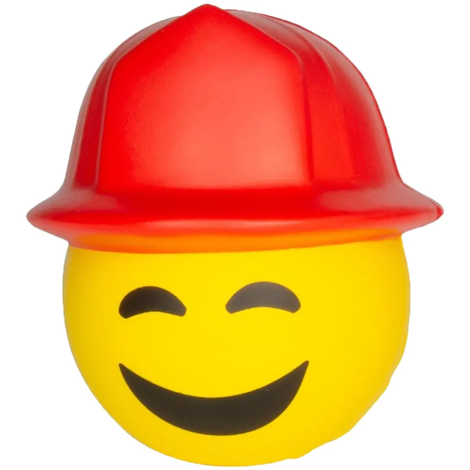 Firefighter Emoji Stress Relief Squishy 2