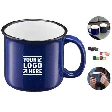 Speckled Ceramic Camping Mug