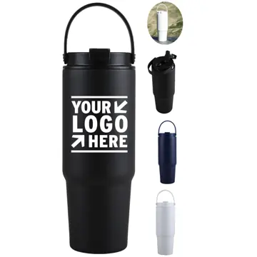 Premium Powder Coated Recycled Stainless Steel Tumbler