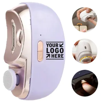 Compact Electric Nail Groomer with Illumination