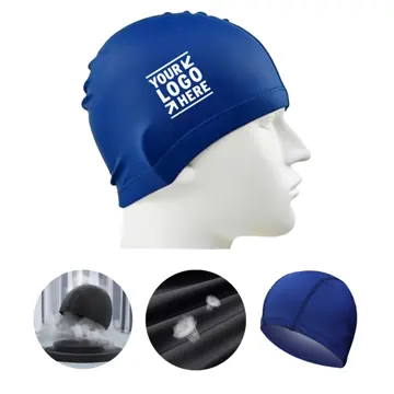 Flexible Fabric Swim Cap