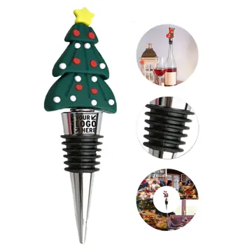 Festive Holiday Wine Bottle Sealer