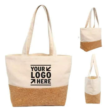 Eco-Friendly Cork and Canvas Tote