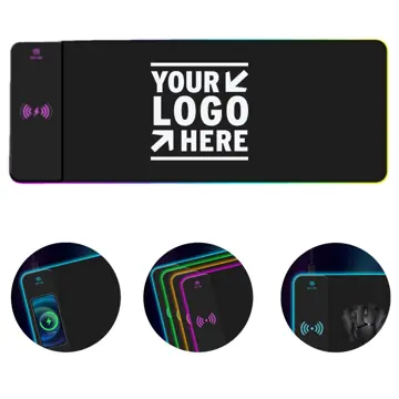 Luminous Wireless Charging Mouse Mat