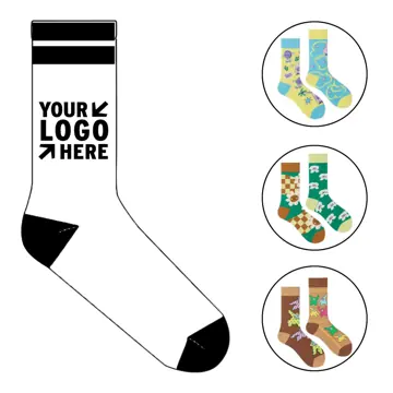 Custom Jacquard Knit Socks