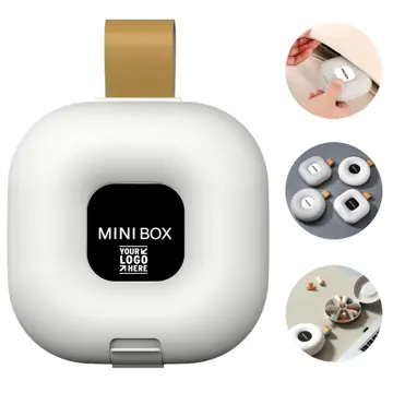 Compact Travel Pill Organizer
