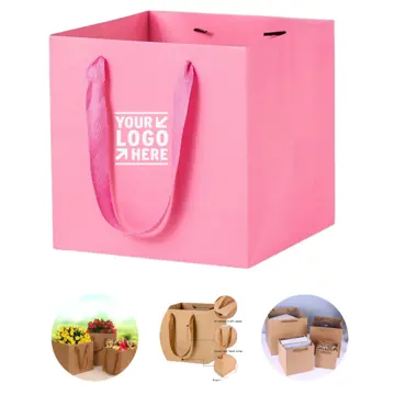 Eco-Friendly Square Paper Tote Bag