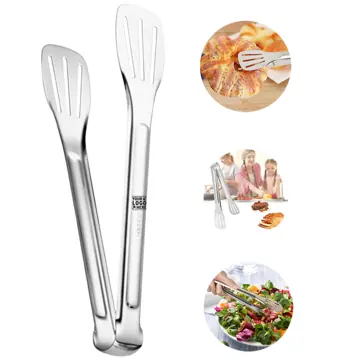 Premium Stainless Steel Kitchen Tongs
