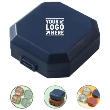 Compact Travel Pill Organizer