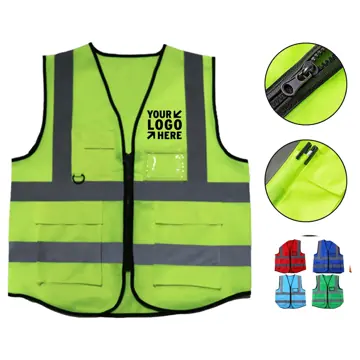 High-Visibility Reflective Safety Vest