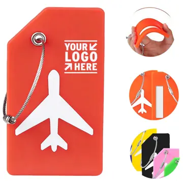 Secure Travel Silicone Bag Identifier