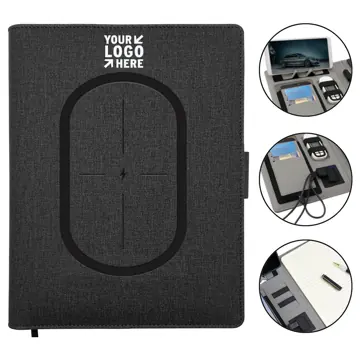 Versatile Wireless Charging Notebook