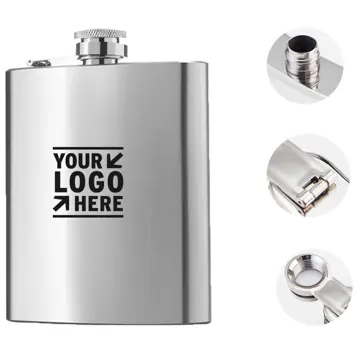 Premium Stainless Steel Portable Flask
