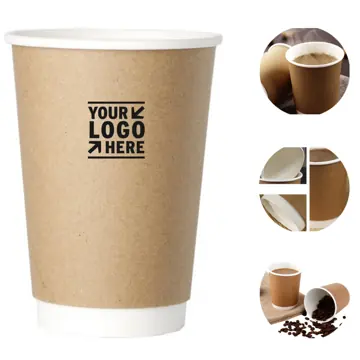 Eco-Friendly Kraft Paper Beverage Cup